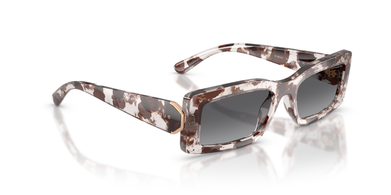 Vogue Eyewear VO5674S in Grey Havana / Gradient Grey Polarized (3218T3) - Alternate View
