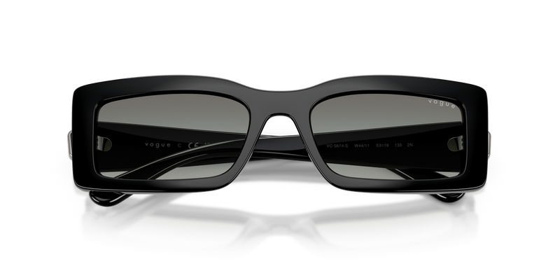 Vogue Eyewear VO5674S in Black / Grey Gradient (W44/11) - Alternate View