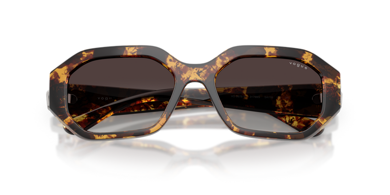 Vogue Eyewear VO5675S in Honey Havana / Grey Gradient (31798G) - Side View