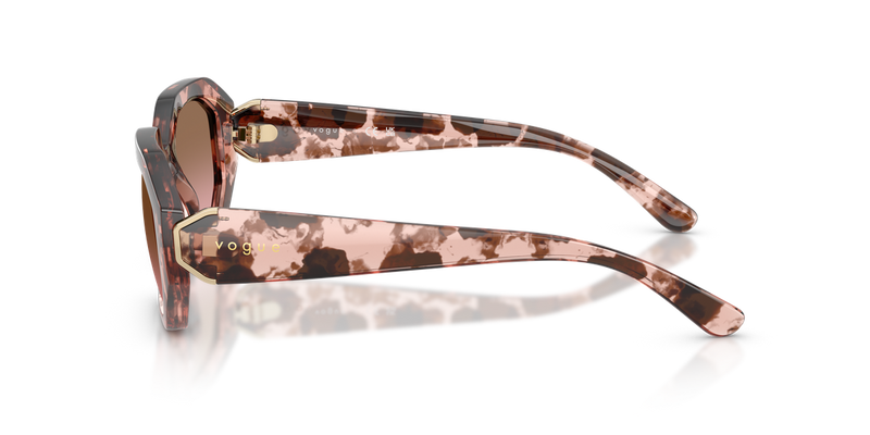 Vogue Eyewear VO5675S in Rose Havana / Pink Gradient Brown (319914) - Alternate View