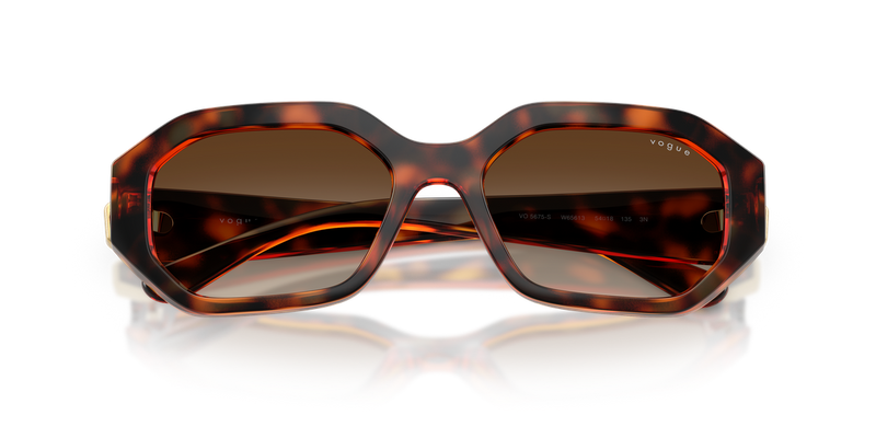 Vogue Eyewear VO5675S in Dark Havana / Brown Gradient (W65613) - Alternate View