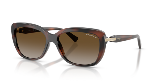 Vogue Eyewear VO5678SB - Brown Havana / Grey Gradient Brown Polarized (2386T5)