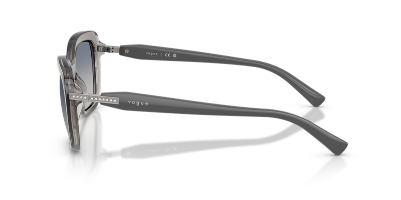 Vogue Eyewear VO5678SB in Transparent Grey / Grey Gradient Blue (272614) - Alternate View