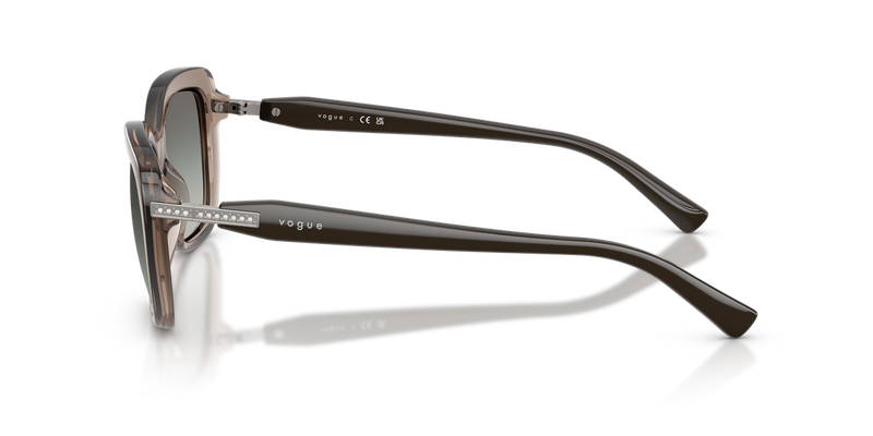 Vogue Eyewear VO5678SB in Transparent Brown / Gradient Grey (294011) - Alternate View