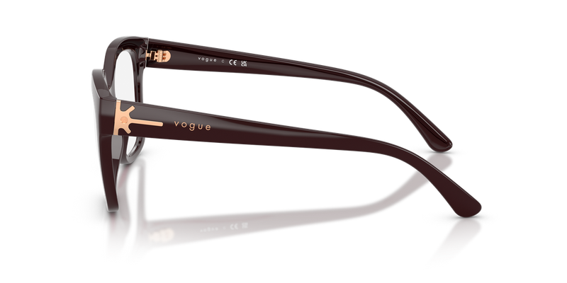 Vogue Eyewear VO5691 in Full Bordeaux - Alternate View