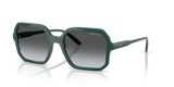 Transparent Light Blue / Gradient Grey Polarized (3285T3)