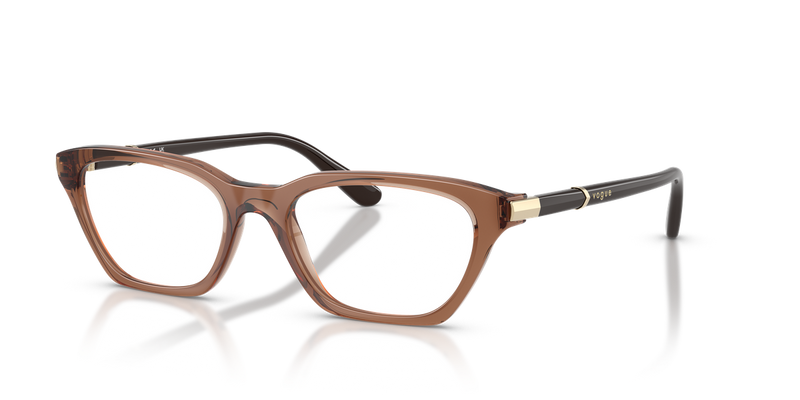 Vogue Eyewear VO5698 in Transparent Brown / Demo Lens (3297) - Alternate View
