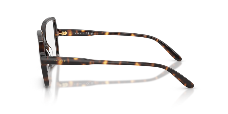 Vogue Eyewear VO5702F in Brown Havana / Demo Lens (2386) - Alternate View