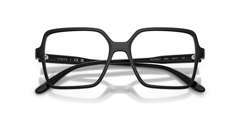 Vogue Eyewear VO5702F in Black / Demo Lens (W44) - Alternate View