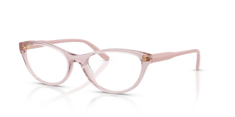 Vogue Eyewear VO5703U in Transparent Pink / Demo Lens (2942) - Alternate View