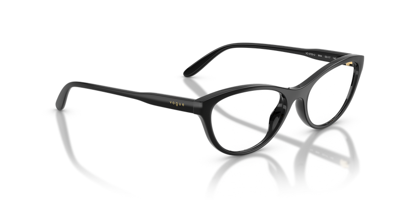 Vogue Eyewear VO5703U in Black / Demo Lens (W44) - Alternate View
