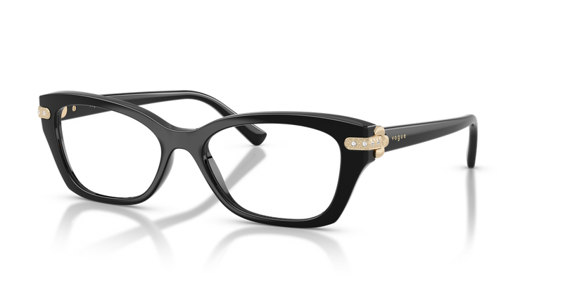 Vogue Eyewear VO5704B in Black / Demo Lens (W44) - Alternate View