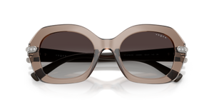 Transparent Brown / Grey Gradient (29408G)