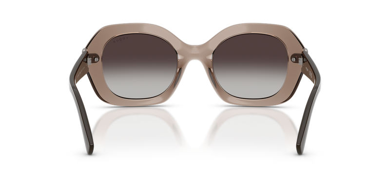 Vogue Eyewear VO5706SB in Transparent Brown - Temple Detail