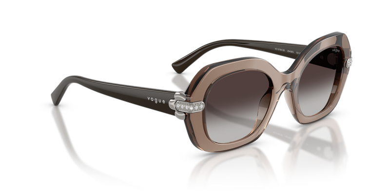 Vogue Eyewear VO5706SB in Transparent Brown - Alternate View