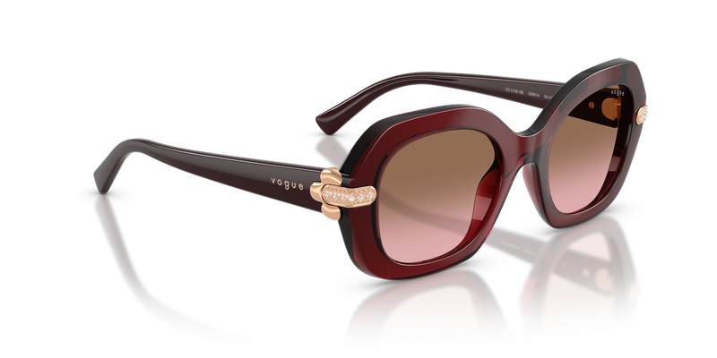Vogue Eyewear VO5706SB in Transparent Bordeaux - Alternate View