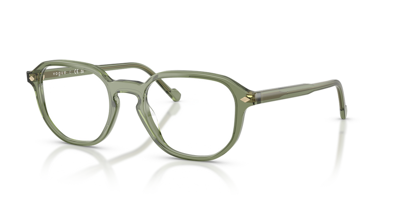 Vogue Eyewear VO5708 in Transparent Green / Demo Lens (3187) - Front View