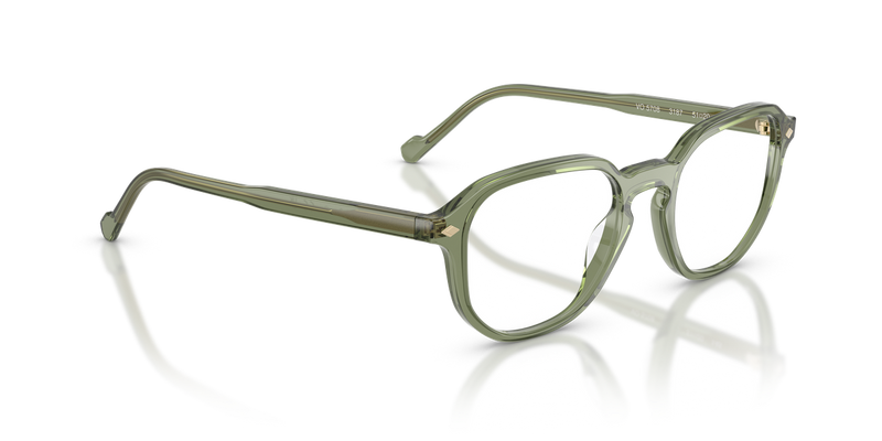 Vogue Eyewear VO5708 in Transparent Green / Demo Lens (3187) - Alternate View