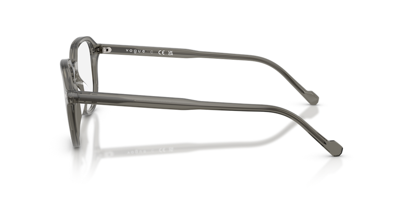 Vogue Eyewear VO5708 in Transparent Dark Grey / Demo Lens (3294) - Alternate View