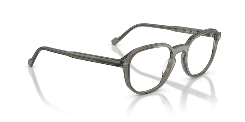 Vogue Eyewear VO5708 in Transparent Dark Grey / Demo Lens (3294) - Alternate View