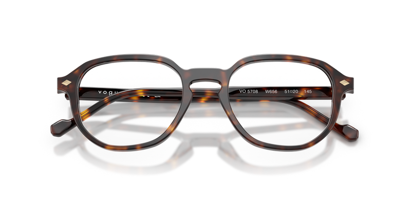 Vogue Eyewear VO5708 in Dark Havana / Demo Lens (W656) - Alternate View