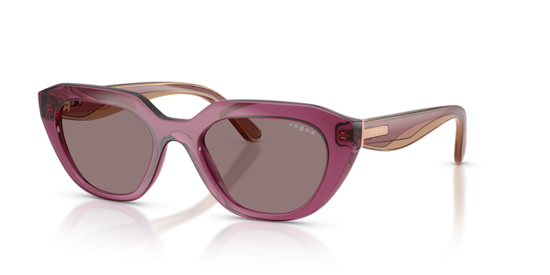 Vogue Eyewear VO5711S in Transparent Purple - Front View