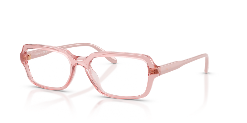 Vogue Eyewear VO5724U in Transparent Pink - Front View