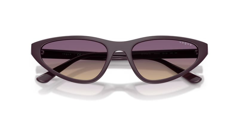 Vogue Eyewear VO5726SU in Full Purple - Side View