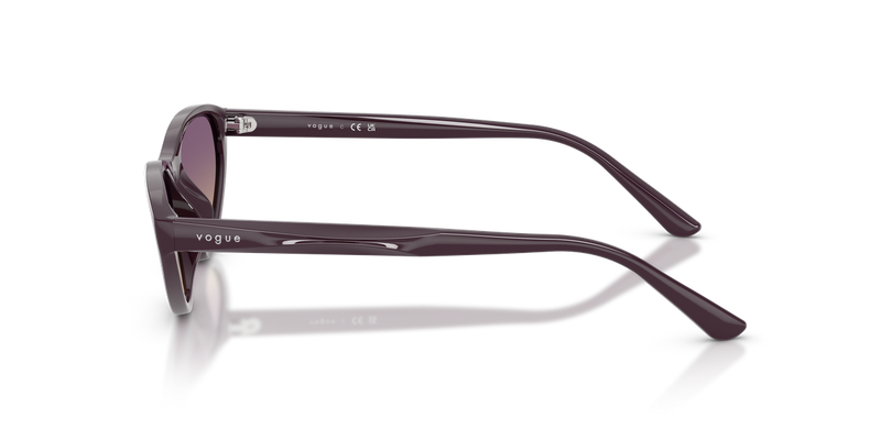 Vogue Eyewear VO5726SU in Full Purple - Back View
