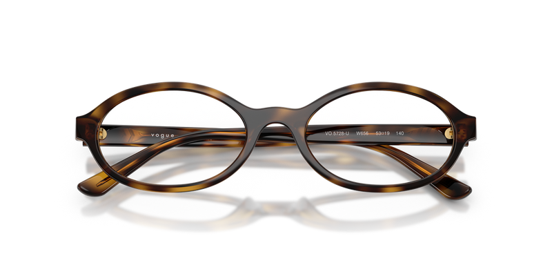 Vogue Eyewear VO5728U in Dark Havana - Side View