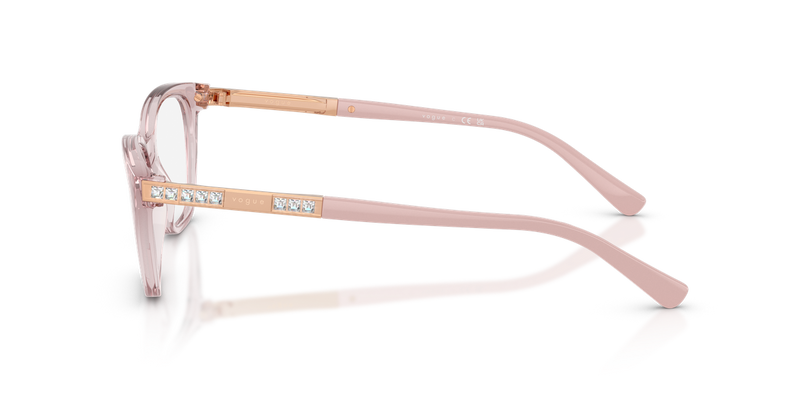 Vogue Eyewear VO5742B in Transparent Pink - Alternate View
