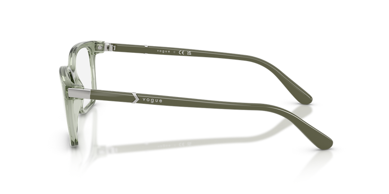 Vogue Eyewear VO5745 in Transparent Green - Back View
