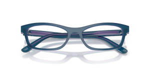 Top Transparent Blue/Transparent Violet / Demo Lens (3323)