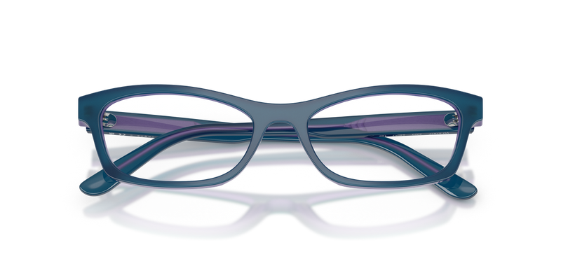 Vogue Eyewear VO5747F in Top Transparent Blue/Transparent Violet - Side View
