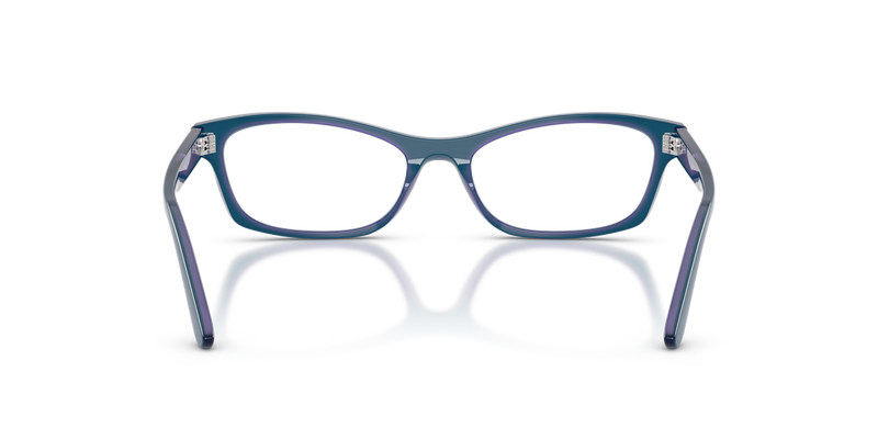 Vogue Eyewear VO5747F in Top Transparent Blue/Transparent Violet - Temple Detail