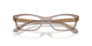 Top Transparent Brown/Transparent Grey / Demo Lens (3324)