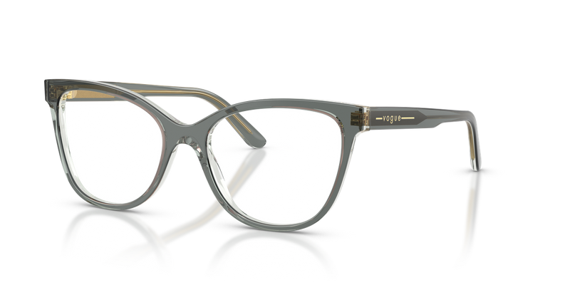 Vogue Eyewear VO5748 in Top Transparent Green/Transparent Green - Alternate View
