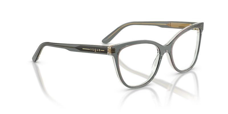 Vogue Eyewear VO5748 in Top Transparent Green/Transparent Green - Alternate View