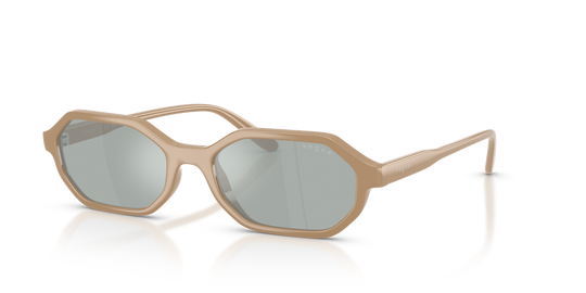 Vogue Eyewear VO5749S - Full Taupe / Light Blue Mirror Silver (33261N)
