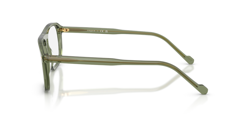 Vogue Eyewear VO5753 in Transparent Green - Back View