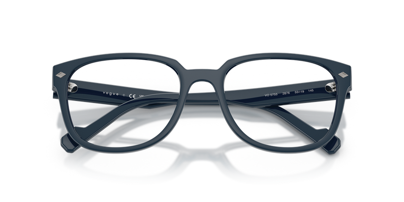 Vogue Eyewear VO5755 in Full Blue Navy - Side View