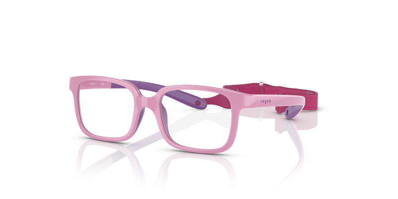 Vogue Junior VY2016 in Full Pink On Violet Rubber - Alternate View