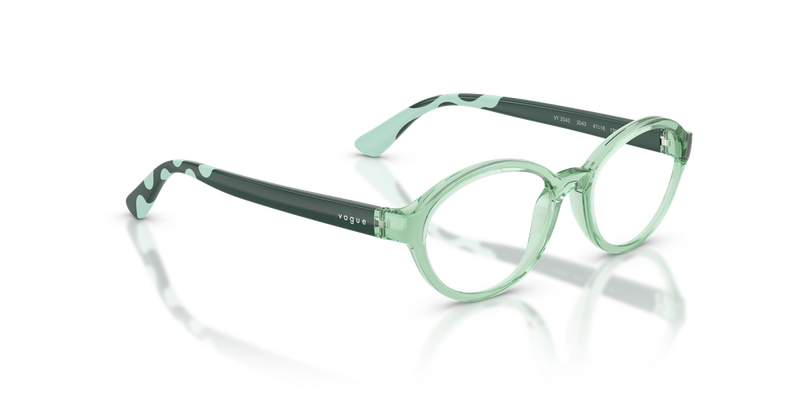 Vogue Junior VY2043 in Transparent Green - Alternate View