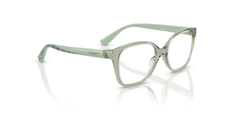 Vogue Junior VY2045 in Transparent Green - Alternate View