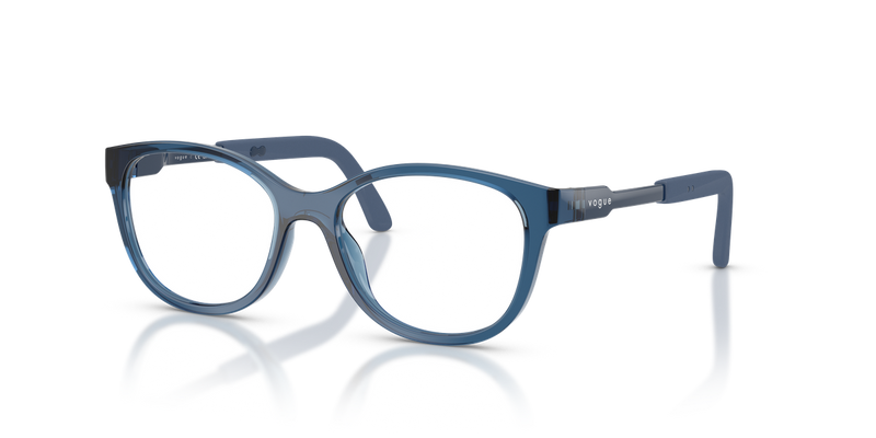 Vogue Junior VY2049 in Transparent Light Blue - Alternate View