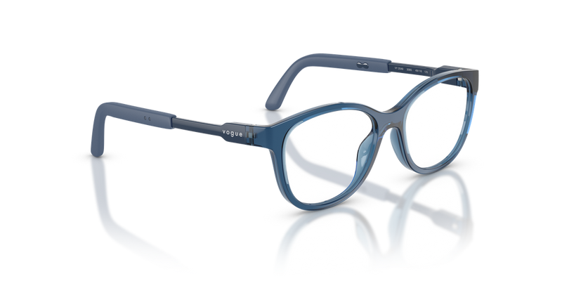 Vogue Junior VY2049 in Transparent Light Blue - Alternate View