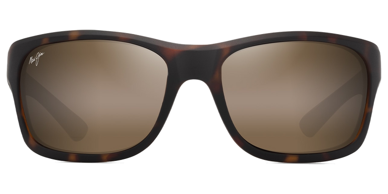 Maui Jim ‘Ano Nui in Matte Dark Havana / HCL® Bronze (H681-10) - Temple Detail