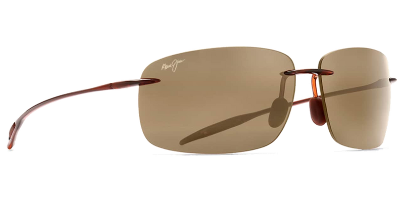 Maui Jim Breakwall in Rootbeer / HCL® Bronze (H422-26) - Temple Detail