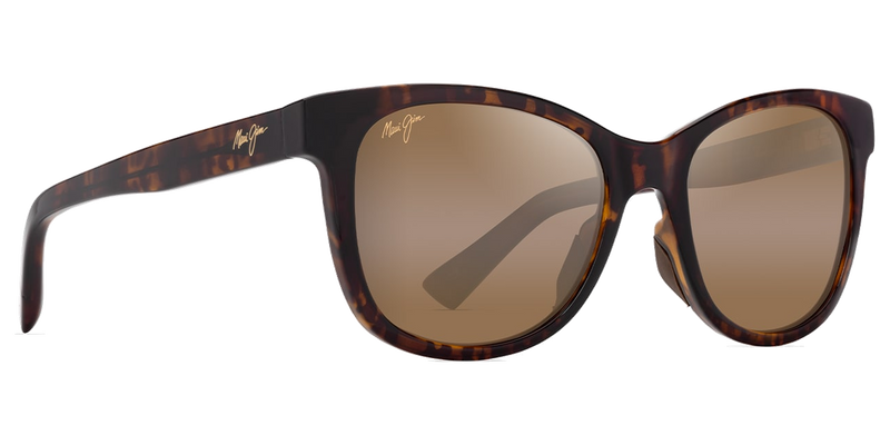 Maui Jim Kiopa‘a in Shiny Dark Havana / HCL® Bronze (H671-10) - Temple Detail