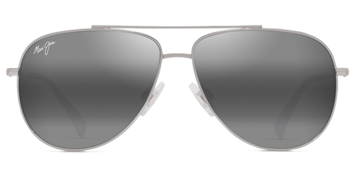 Shiny Silver with Black / Neutral Grey (589-17)